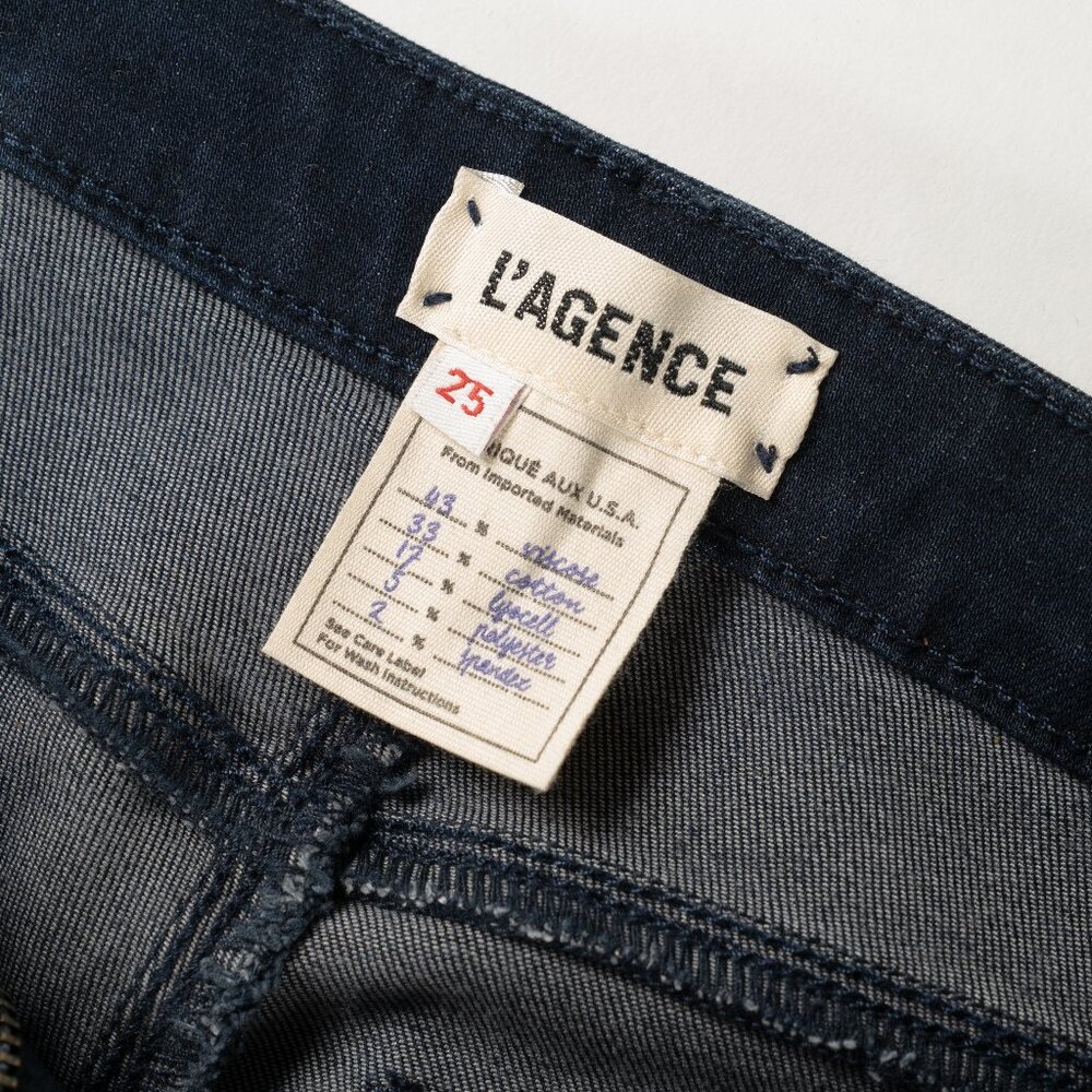 L’AGENCE Cropped Skinny Jeans – Size 25